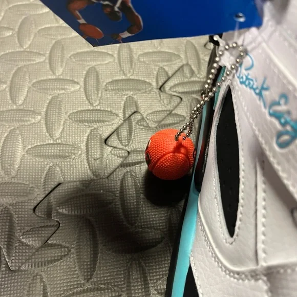 Ewing Athletics Rogue White Black Cyan Blue Patrick Ewing Basketball Sho… - Picture 6 of 13